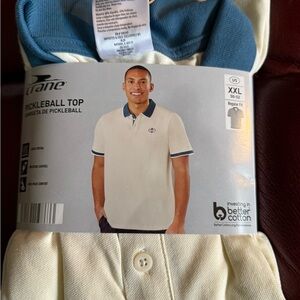 New men's xxl pickleball polo top